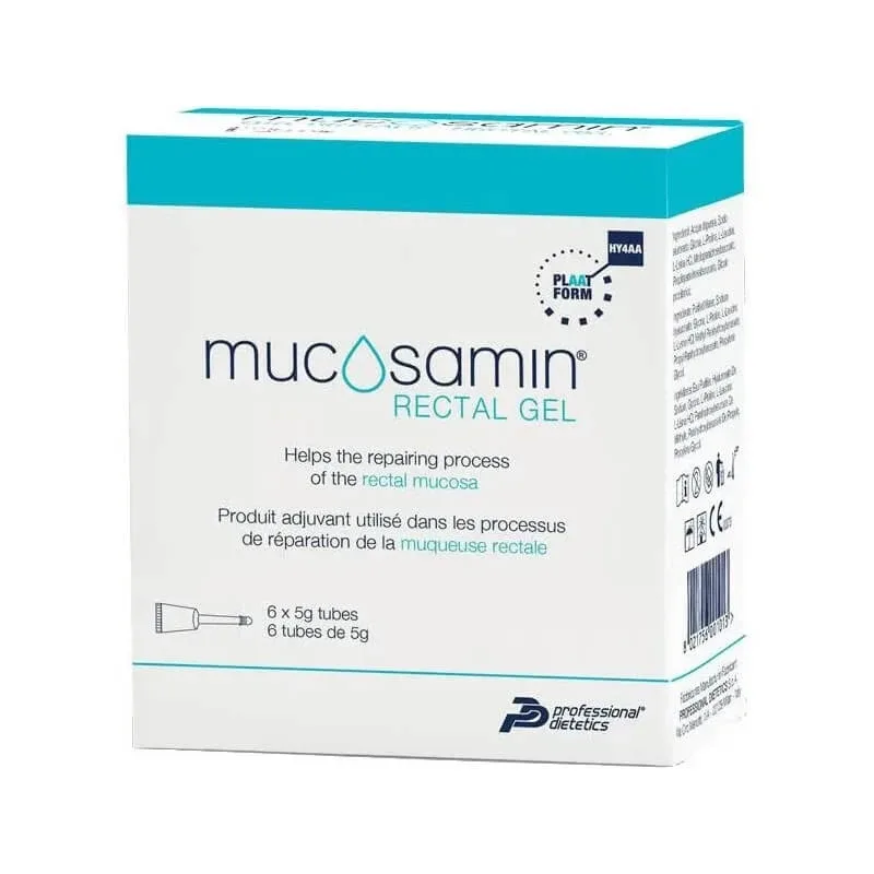 Mucosamin – gel rectal, 6 tuburi de câte 5 ml — preț și oferte
