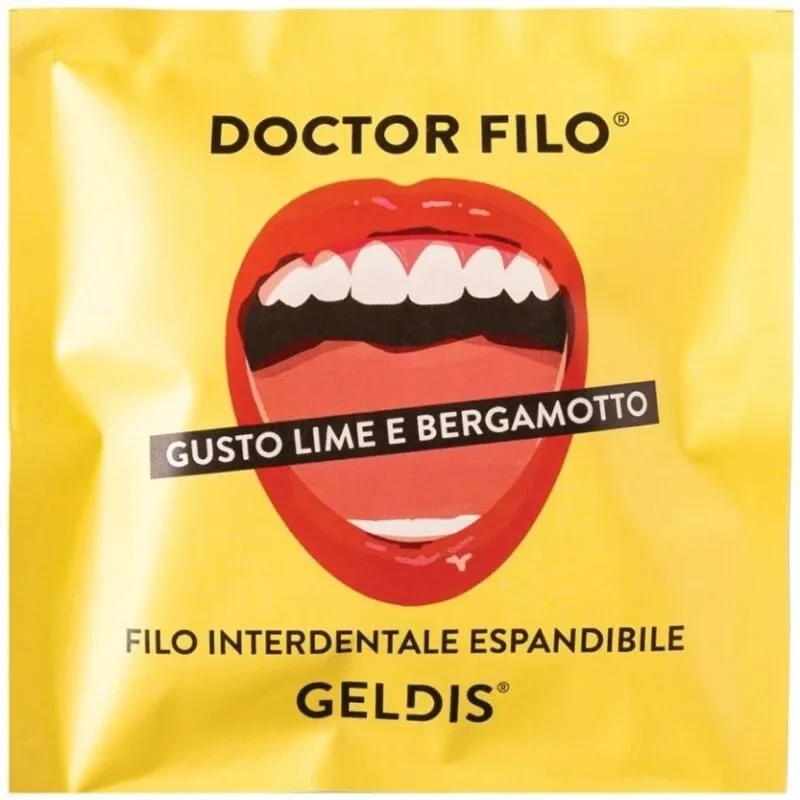 Geldis Lămâie și bergamotă – ață dentară extensibilă, 30 m — preț și oferte