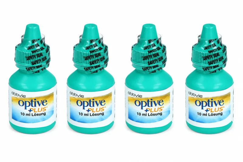 Optive Plus Picături pentru ochi 4x10 ml Allergan — preț și oferte