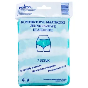 Horizon, chiloți postpartum, de unică folosință, mărimea 40, 7 bucăți