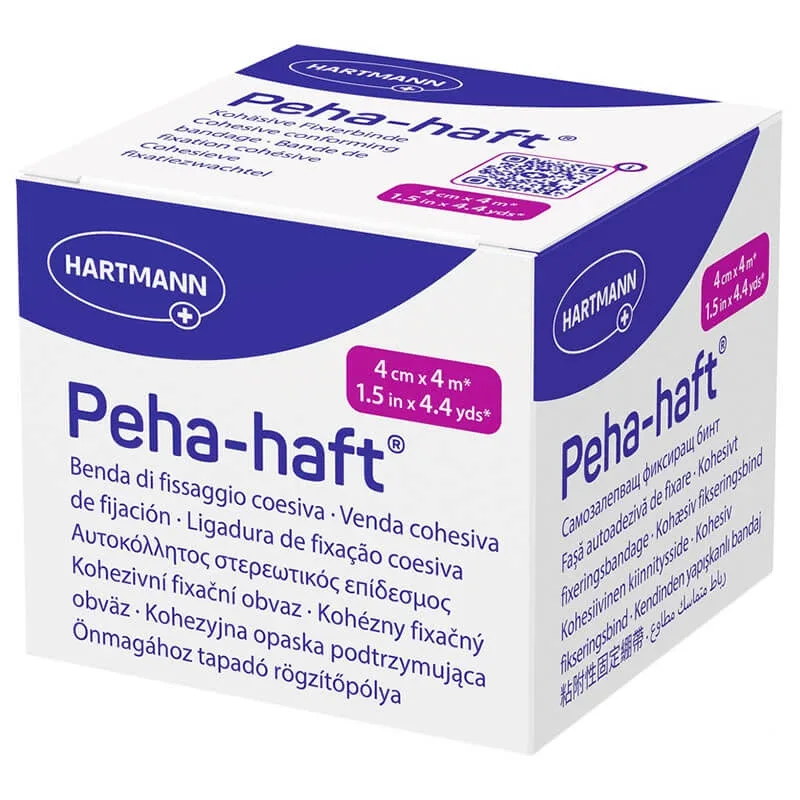 Peha-haft, bandaj de susținere coezivă, 4 cm x 4 m, 1 buc HARTMANN — preț și oferte