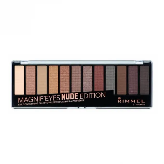 Paletă de farduri Rimmel Magnif Eyes 001 Nude Edition, 14.16 g Rimmel London — preț și oferte