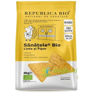 Sanatele din Naut, Linte si Piper fara Gluten Ecologice/Bio 40g