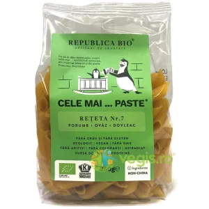 Cele mai…Paste Reteta nr.7 din Porumb, Ovaz, Dovleac fara Gluten Ecologice 250g