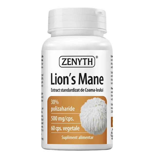 Coama leului, Zenyth | 60 capsule — preț și oferte