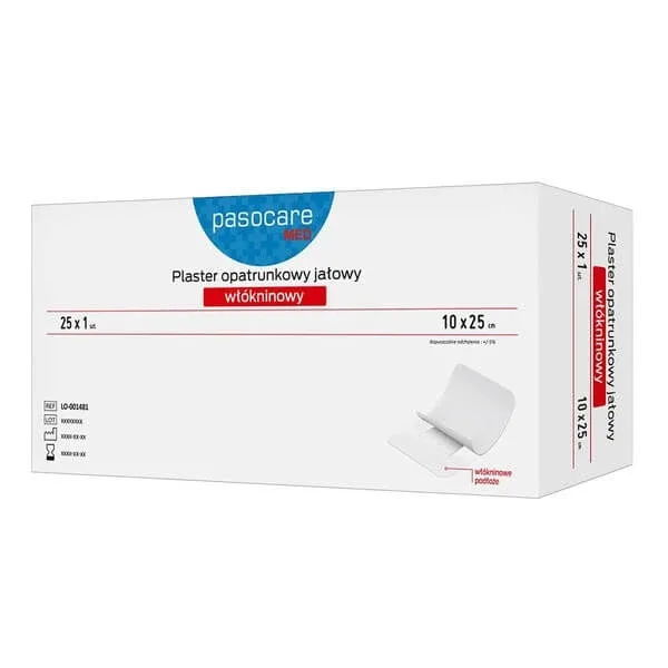 Pasocare Med, pansament ghips, steril, 10 cm x 25 cm, 25 buc. — preț și oferte