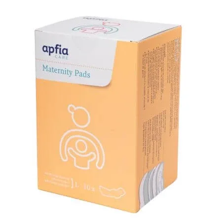 Tampoane pentru maternitate, marime L, 10 bucati, Apfia Care — preț și oferte