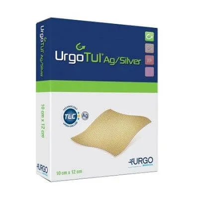 Pansament steril urgotul ag/argintiu 15x15 cm 5 bucăți — preț și oferte