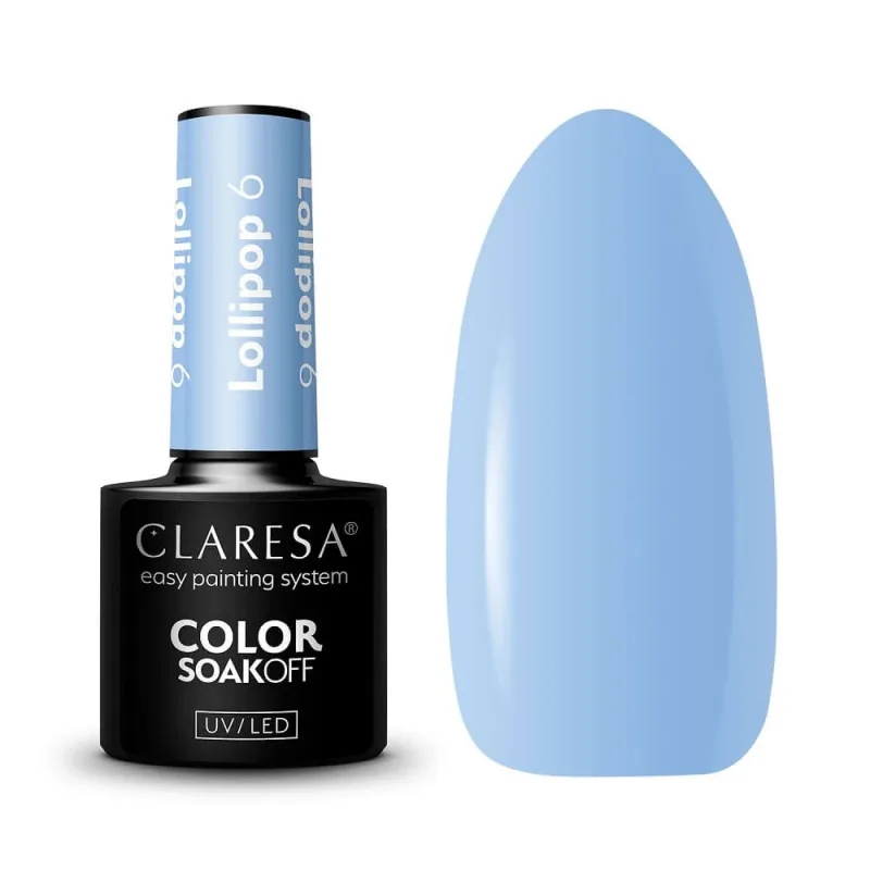 Claresa Soak Off UV/LED Lollipop Hybrid Varnish 6, 5 g — preț și oferte