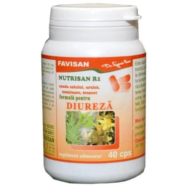 Nutrisan R1, 40 capsule, Favisan — preț și oferte