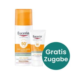 Eucerin Sun Oil Control cremă colorată SPF 50 ml