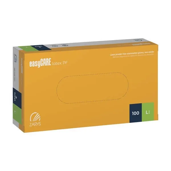 EasyCare Latex PF, mănuși de diagnostic fără pudră, latex, nesterile, mărimea L, 100 buc. — preț și oferte