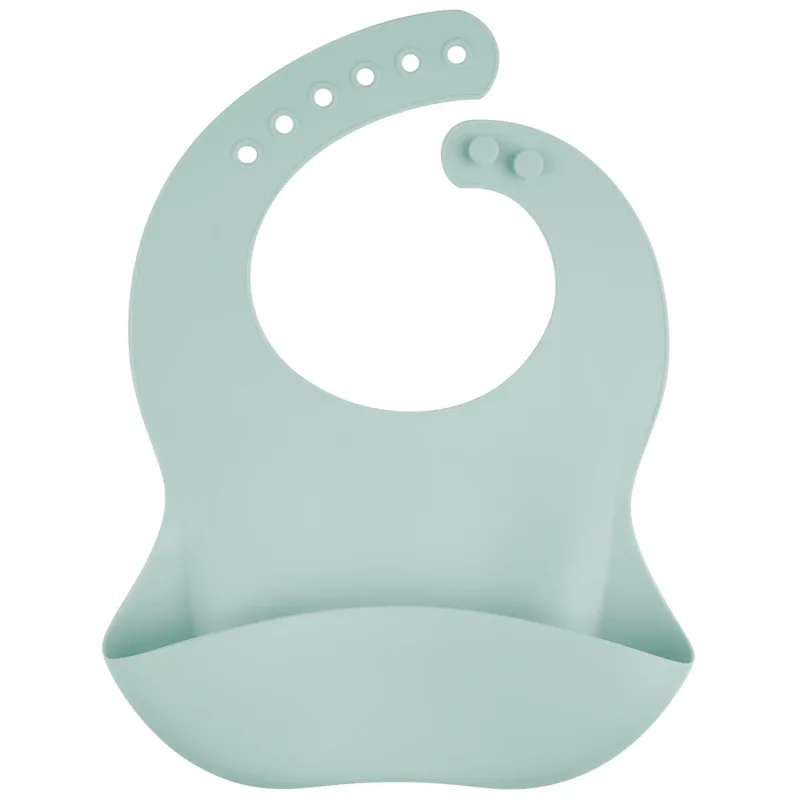 Canpol Babies, bavețică din silicon cu buzunar, verde, de la 6 luni, 1 bucată — preț și oferte