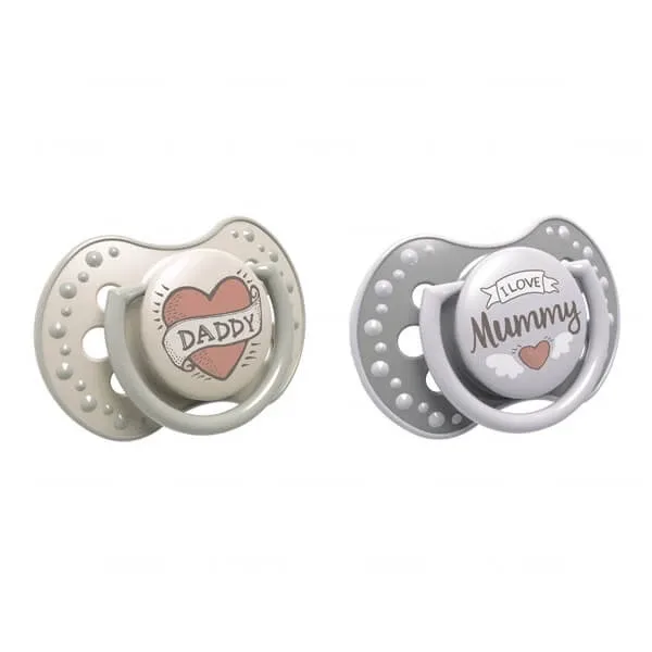 Lovi, suzeta dinamică, I Love, de la 3-6 luni, 2 bucăți — preț și oferte