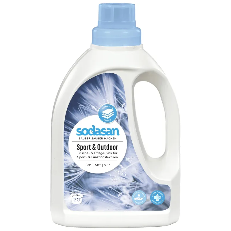 Sodasan, Lichid de spălare pentru țesături sportive și membrane, Bio 750 ml — preț și oferte