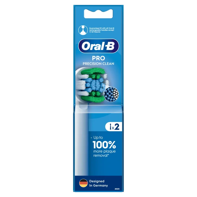 Oral-B Pro Precision Clean, vârfuri de schimb pentru o periuță de dinți electrică Clean Maximiser, 2 bucăți — preț și oferte