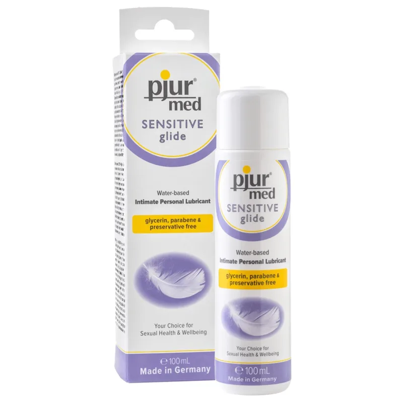 Pjur Med Sensitive Glide, lubrifiant delicat pe bază de apă pentru membranele mucoase sensibile, 100 ml — preț și oferte