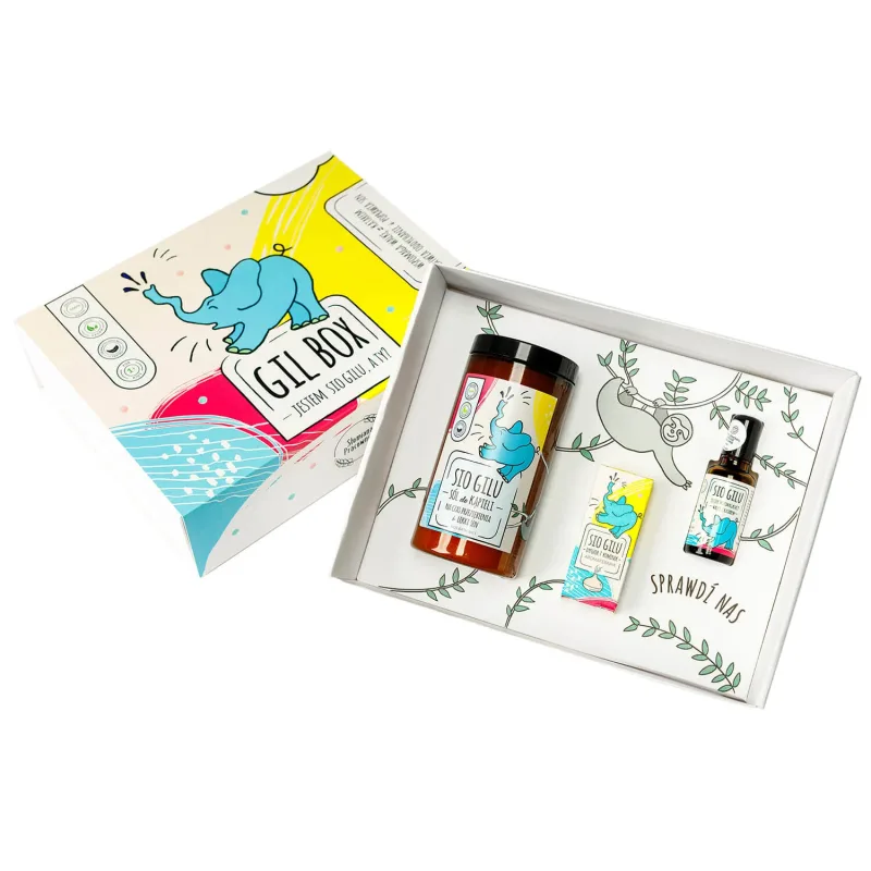 Set Sio Gilu, sare de baie, 560 g + ulei de față și corp, 30 ml + ulei de aromaterapie, 15 ml — preț și oferte
