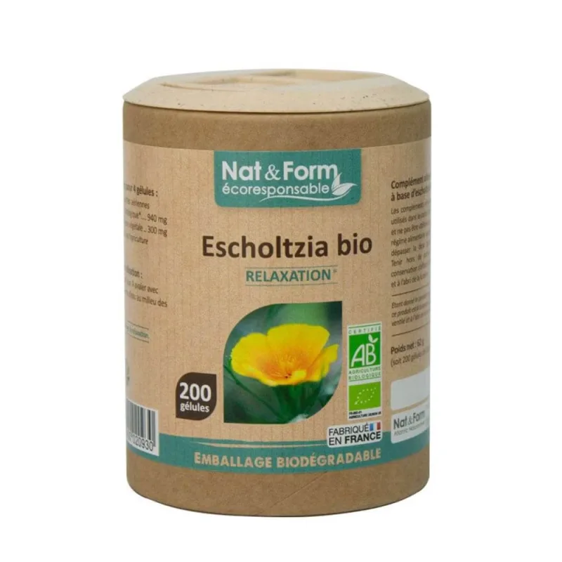 Nat&Form ORGANIC EXCELLENCE Relaxare 200 capsule — preț și oferte