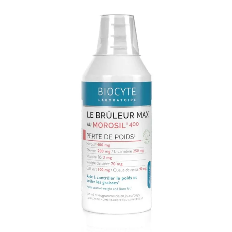 Biocyte Slimming Le Brûleur max au Morosil® Favorise la perte de poids 500ml — preț și oferte