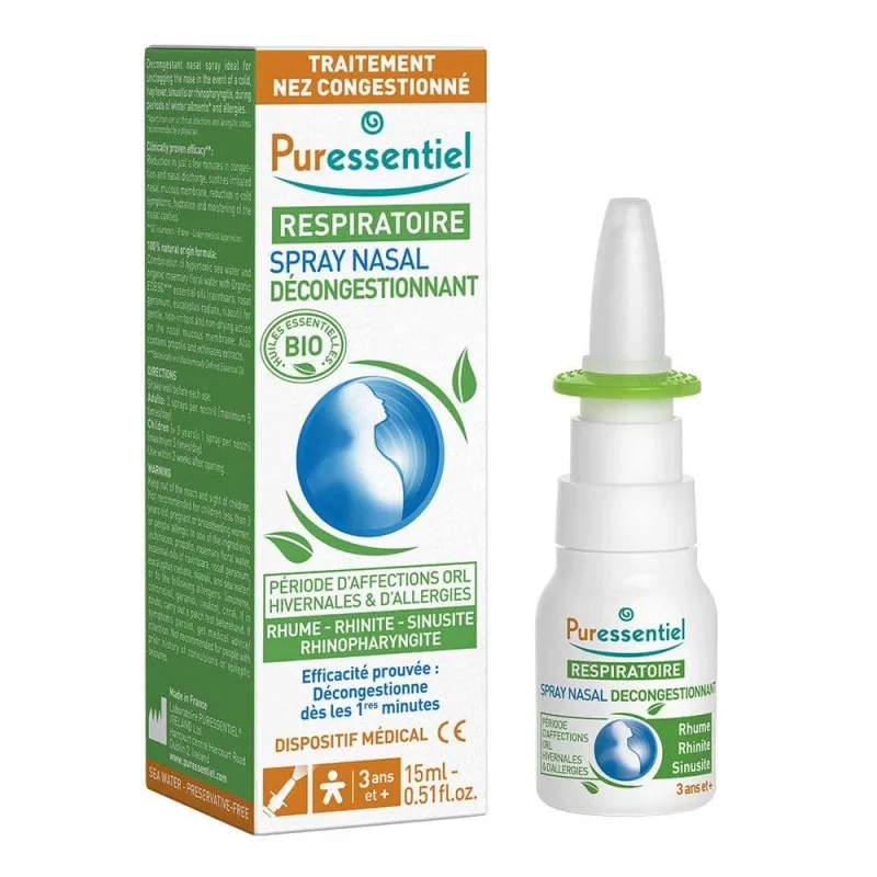 Puressentiel Respirație Hypertonic Spray nazal 15ml — preț și oferte