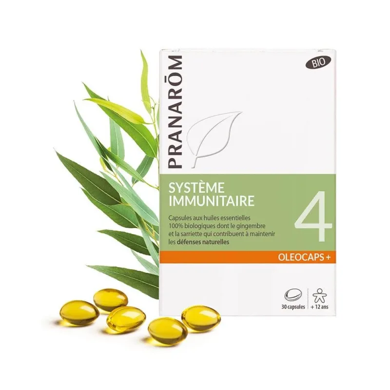 Pranarôm Oléocaps 4 - Sistemul imunitar - 30 Oleocaps+ capsule — preț și oferte