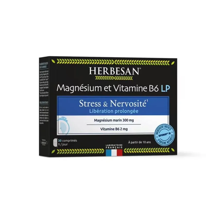 Herbesan Magneziu și vitamine B6 LP 30 comprimate — preț și oferte