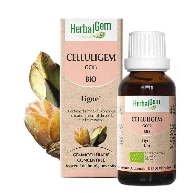 Herbalgem Gemmotherapy Complexes Celluligem Organic Line 30ml — preț și oferte