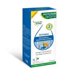 Phytosun Aroms arsuri la stomac și reflux acid aromă naturală de mentă x15 pungi