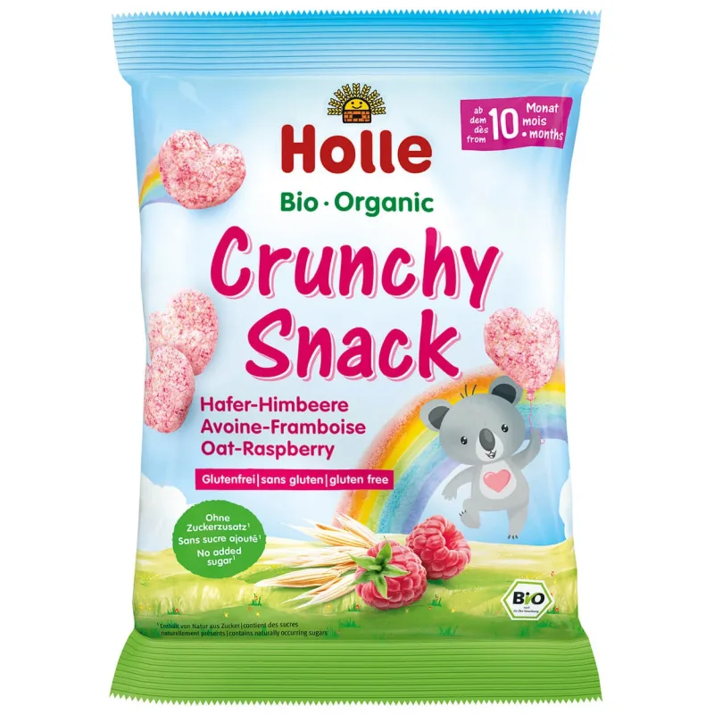 Holle Bio chipsuri, ovăz și zmeură, de la 10 luni, 30 g — preț și oferte