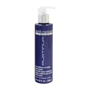 Abril et nature Balsam de păr pentru normalizarea nuanței de galben, 200 ml