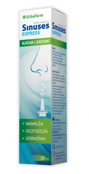 Sinusuri Express, spray nazal, 20 ml