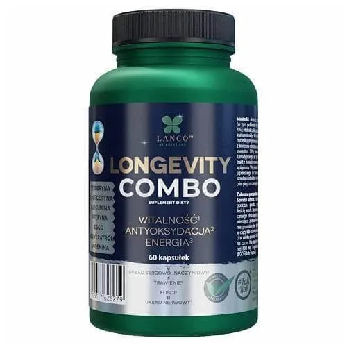LANCO NUTRITIONS Longevity Combo, 60 caps — preț și oferte