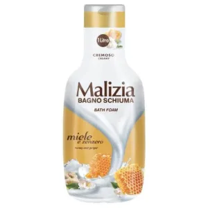 Malizia Loțiune de baie cu miere și ghimbir, 1000ml