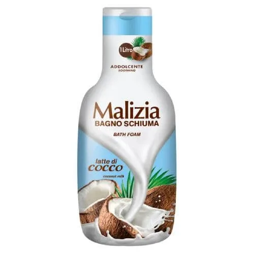 Malizia Loțiune de baie cu lapte de nucă de cocos, 1000ml — preț și oferte