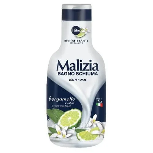 Malizia Bergamotă și salvie loțiune de baie, 1000ml — preț și oferte
