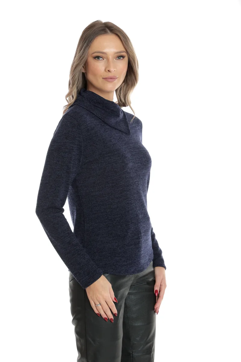 Pulover guler CI25013 albastru indigo, Cesy | marimea M CESY INFINITY — preț și oferte