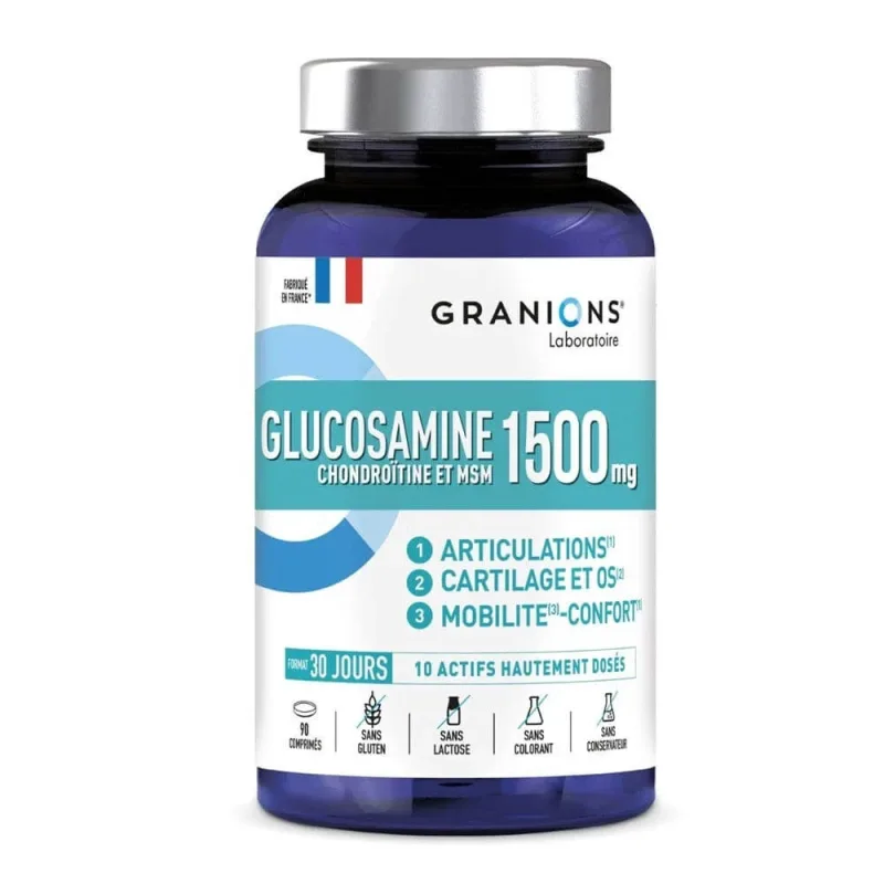 Granions Glucozamină Condroitină MSM 1500mg 90 comprimate — preț și oferte
