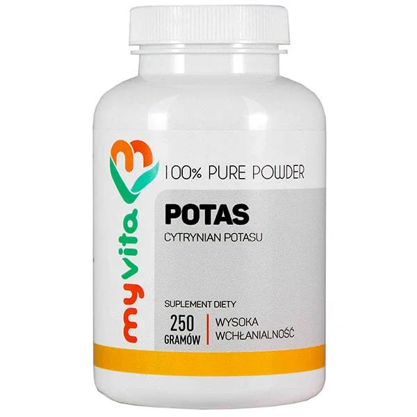 MyVita Potassium, citrat de potasiu, 250 g — preț și oferte