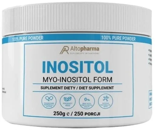 Altopharma Inositol Myo-Inositol Form pulbere 250 g Vege — preț și oferte