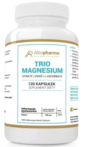 Altopharma Trio Magneziu 120 capsule