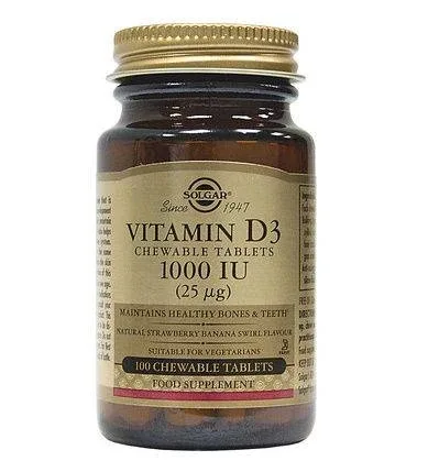 Solgar | Vitamina D3 1000IU 25μg | Vitamina D3 Supliment alimentar |100Softgels — preț și oferte
