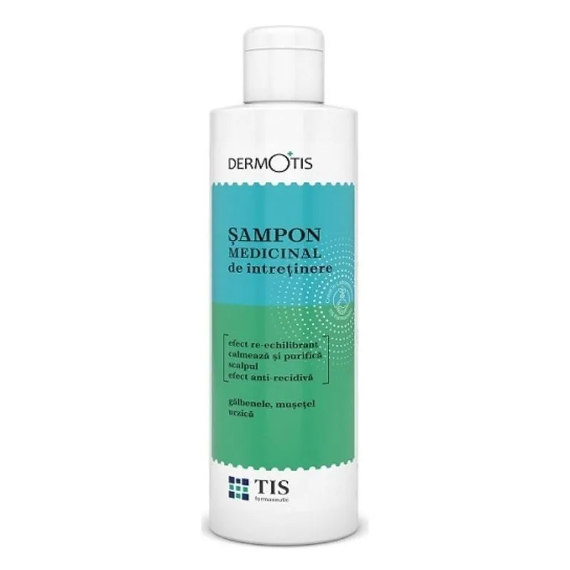 Sampon medicinal de intretinere Dermotis, 100 ml, Tis Farmaceutic — preț și oferte