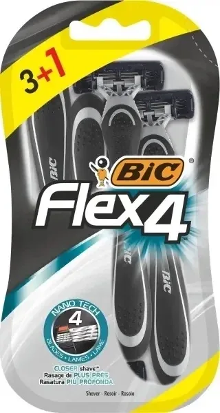 Aparat de ras Bic COMFORT 4 FLEX BL.3+1 — preț și oferte