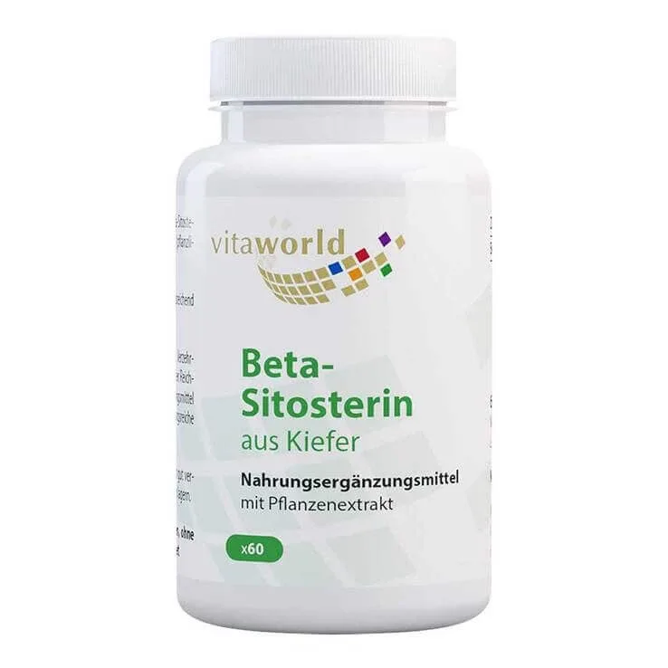 Capsule cu beta-sitosterină, 60 de capsule — preț și oferte