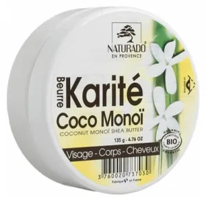 Naturado en Provence Unt de shea cu cocos și monoï organic 135 g