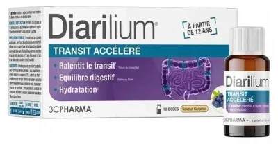 3C Pharma Diarilium Transit Accelerat 10 doze individuale — preț și oferte