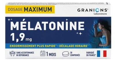 Granions Melatonină 1,9 mg 30 comprimate — preț și oferte