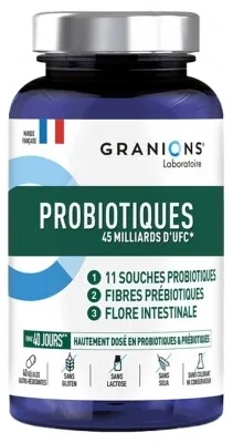Granions Probiotice 45 de miliarde de UFC, 40 de capsule