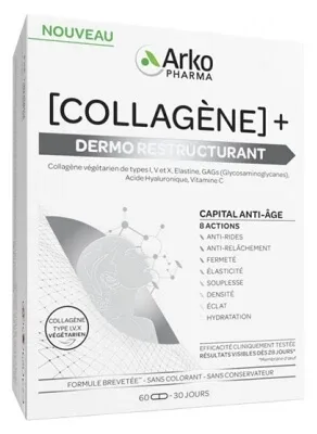 Arkopharma Colagen + Dermo-Restructurant 60 de capsule — preț și oferte